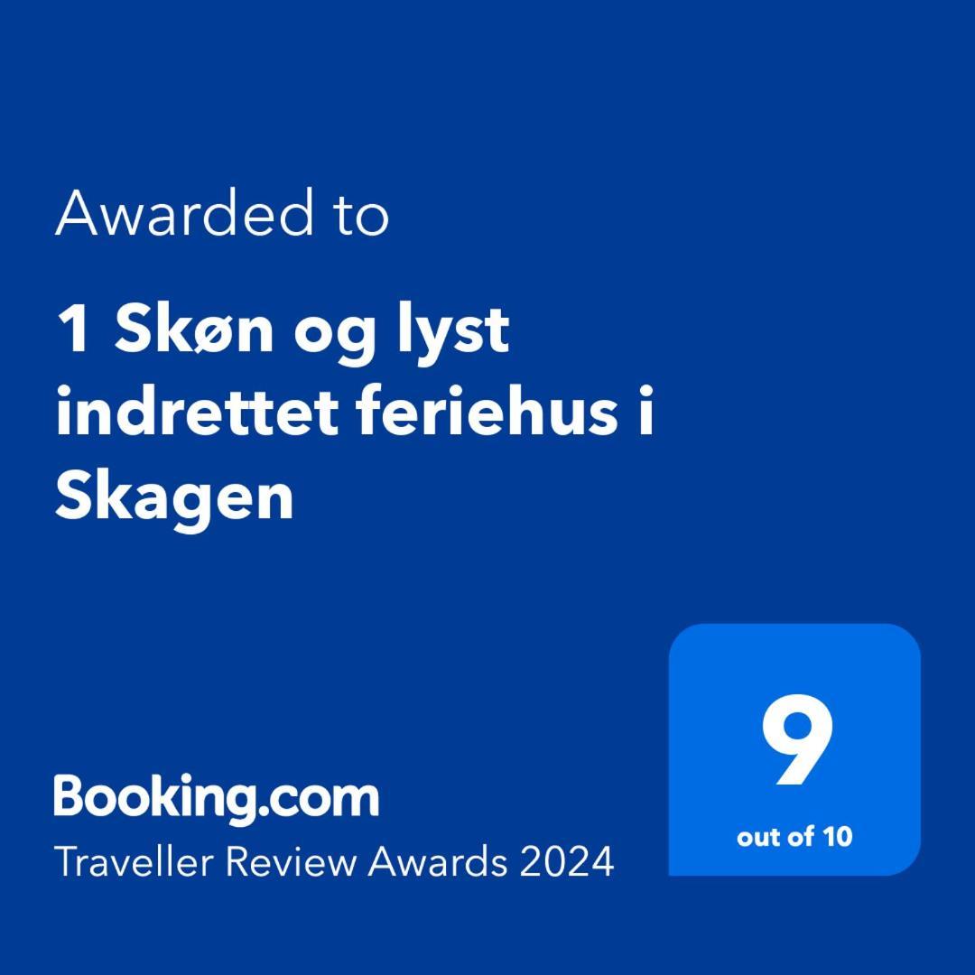 1 Skon Og Lyst Indrettet Feriehus I Skagen Exterior foto